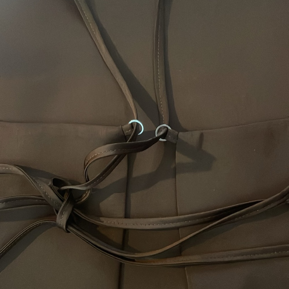 LVIR Brown Halter Top - Picture 4 of 6